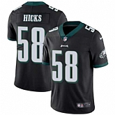 Nike Philadelphia Eagles #58 Jordan Hicks Black Alternate NFL Vapor Untouchable Limited Jersey,baseball caps,new era cap wholesale,wholesale hats